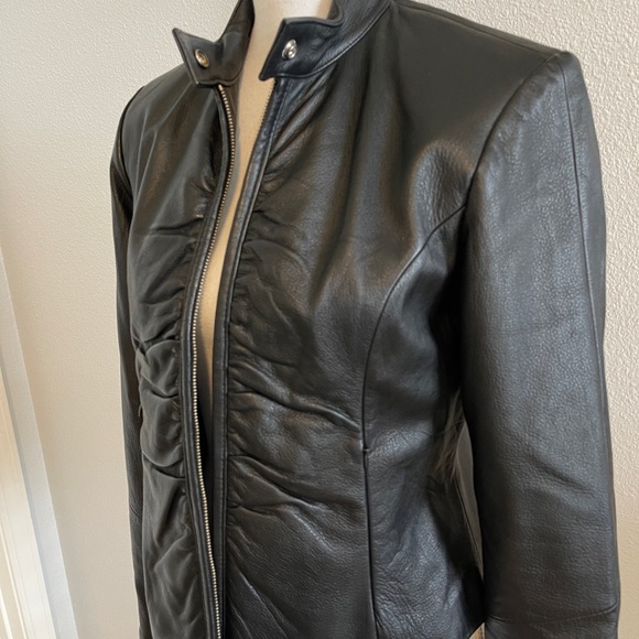 Black Leather Jacket - Picture 10 of 11